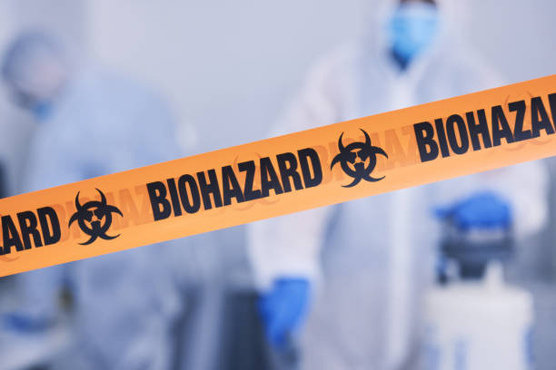 Professional Crime Scene Cleanup technician working in Newport, IN